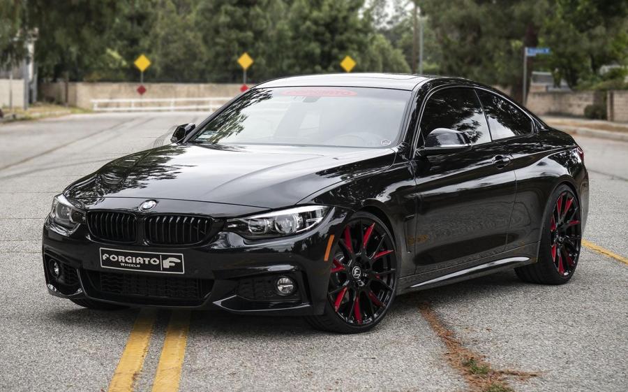 BMW 440i Coupe m Sport on Forgiato Wheels (FLOW 001) '2019